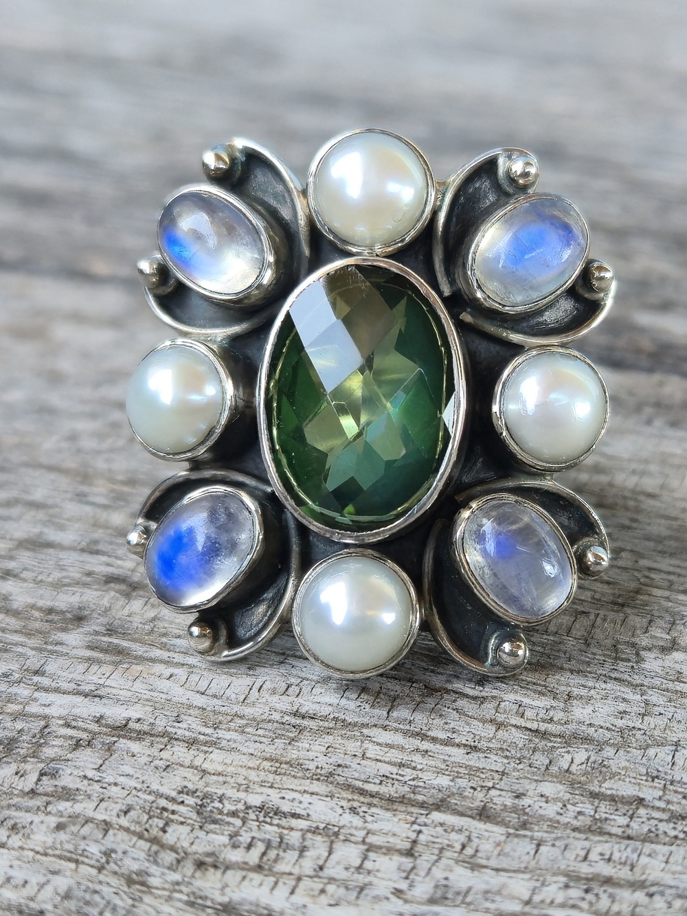 RAJ COLLECTION LIMITED EDITION Designer NICKY BUTLER Ring 925 Sterling Silver NB